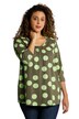 Tričko, puntíky, A střih, sklady, 3/4 rukávy
