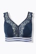 Minimizer-bralette, blonder, uden bøjle, skål C - F