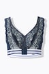 Minimizer-bralette, blonder, uden bøjle, skål C - F