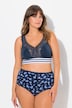 Minimizer-bralette, blonder, uden bøjle, skål C - F