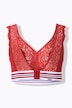 Minimerings-bralette, blonder, uten bøyler, skål C-F