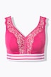 Bralette minimizer senza ferretto con pizzo