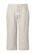 7/8 lněné kalhoty, elastický pas, přirozeně chladivé