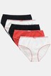 slips, set van 5, eenkleurig