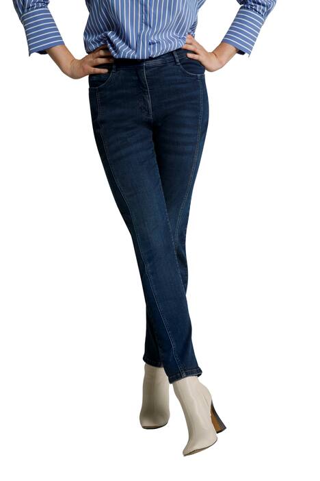 Džíny Sienna, ozdobný šev, 5 kapes, strečové