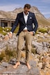 Contrasting Detail Blazer