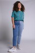 Two-Tone Mom Style Jeans