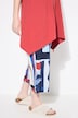 Eco Cotton Pointed Hem A-line Fit Knit Tank Tunic