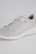Jomos Leder-Sneaker, silbrige Sprenkel, Weite K