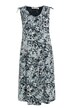 Midi šaty, motýli, bez rukávů, biobavlna