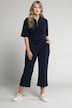 Culotte, wadenlang, Elastikbund, weicher Frottee