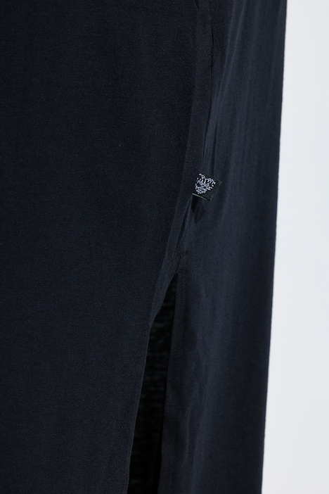 Eyelet Trim V-Neck Super Soft Cotton Blend Nightgown