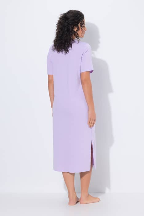 Nachthemd, Lochstickerei, Halbarm, Modalmix