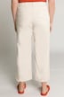 Eco Cotton Fringe Hem Stretch Denim Culottes