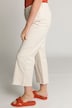Eco Cotton Fringe Hem Stretch Denim Culottes