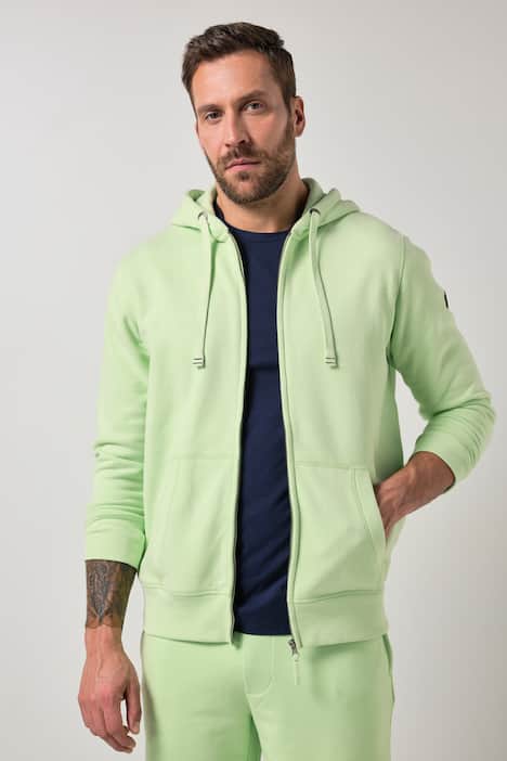 JAY-PI hoodie-jack, sweatstof, tot 8XL