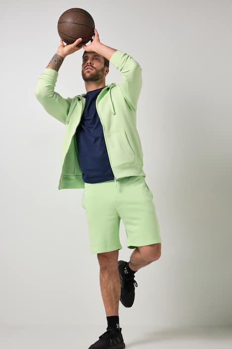 JAY-PI hoodie-jack, sweatstof, tot 8XL