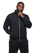 Sweatjacke, Fitness, Stehkragen, Zipper, bis 8 XL