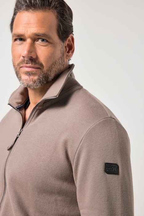 JAY-PI Sweatjacke, Fitness, Stehkragen, Zipper, bis 8 XL