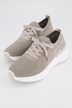 Glitter Stone Detail Stretch Knit Sneakers