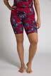 korte zwemlegging, bloemendessin, elastische band