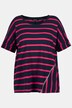 Tričko, pruhy, reflexní prvky, kulatý výstřih, krátké rukávy