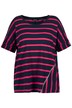 Tričko, pruhy, reflexní prvky, kulatý výstřih, krátké rukávy