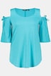 Shirt, Schulterschlitze, A-Linie, Rundhals, 3/4-Flügelarm