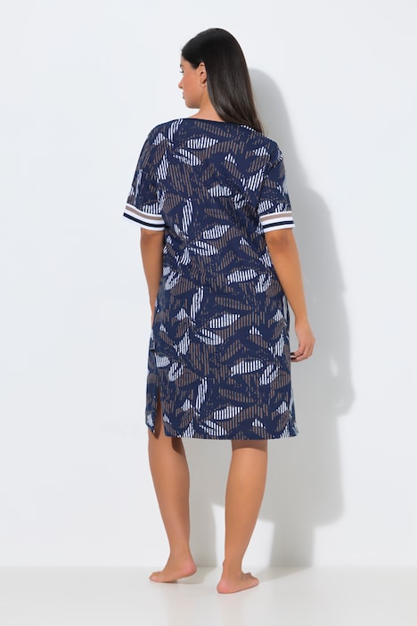 Bigshirts, 2er-Pack, Rundhals-/Herzausschnitt, Halbarm