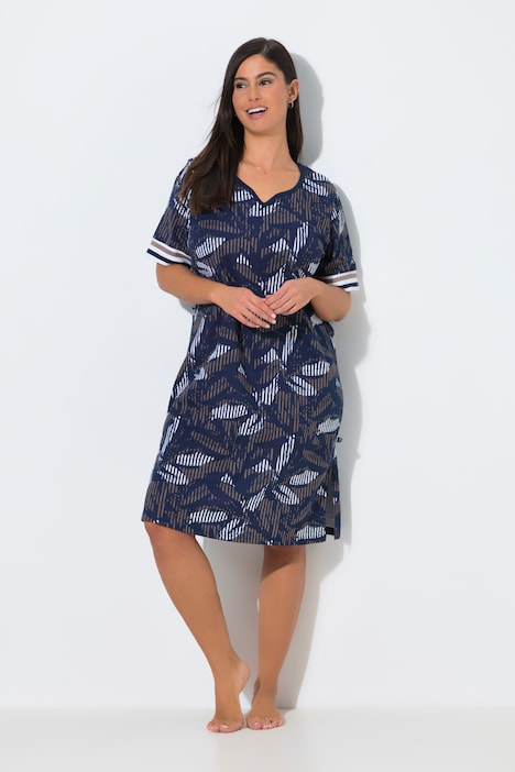 Bigshirts, 2er-Pack, Rundhals-/Herzausschnitt, Halbarm