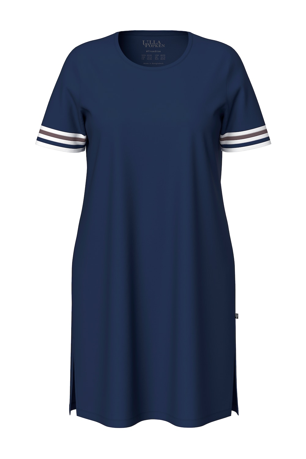 Stora storlekar Bigshirts, Dam, blå, storlek: 58/60, Bomull, Ulla Popken