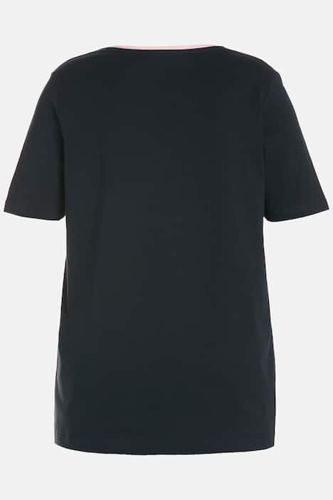 Elegant Floral Cotton Knit Pajama Set