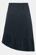 Spódnica z asymetryczną falbaną