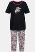 Pyjama, Zebra, Rundhals, Halbarm