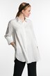 Linen Lightweight Button Front Tunic Shirt