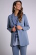 Stretch Knit Button Front Blazer