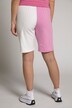 Colorblock Wide Leg Rose Fit Stretch Cotton Jogging Shorts