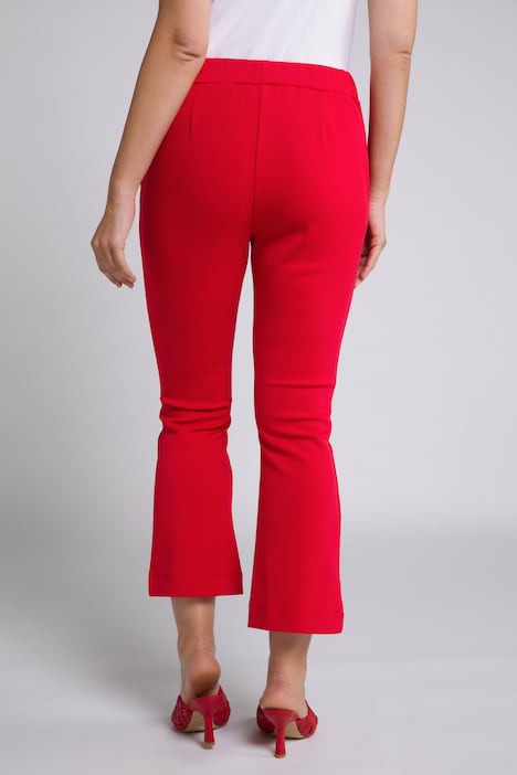 Pantalon discount jambe évasée