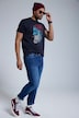 T-Shirt, Sailor, Rundhals, Halbarm, bis 8 XL