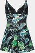 Badekleid mit integrierter Pantie, Dschungeldruck, Softcups