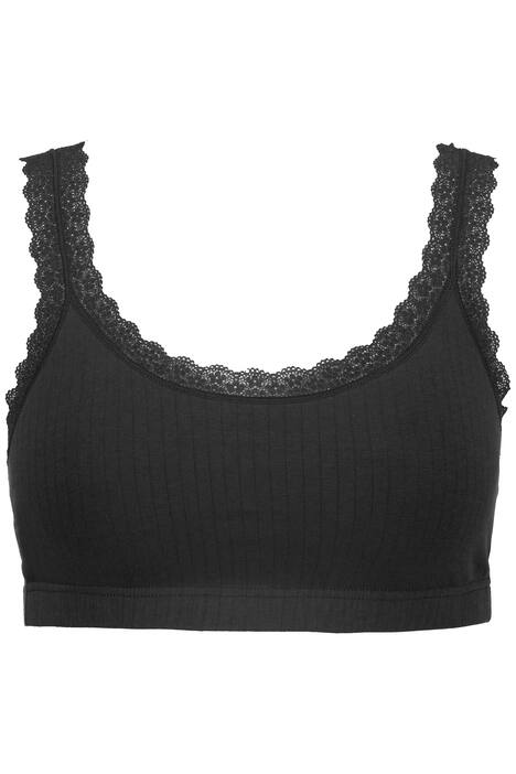 Bustier, ažurový vzor, krajka