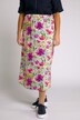 Wciągana spódnica w kwiaty
