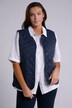 Diamond Quilted Button Front Lightweight Vest