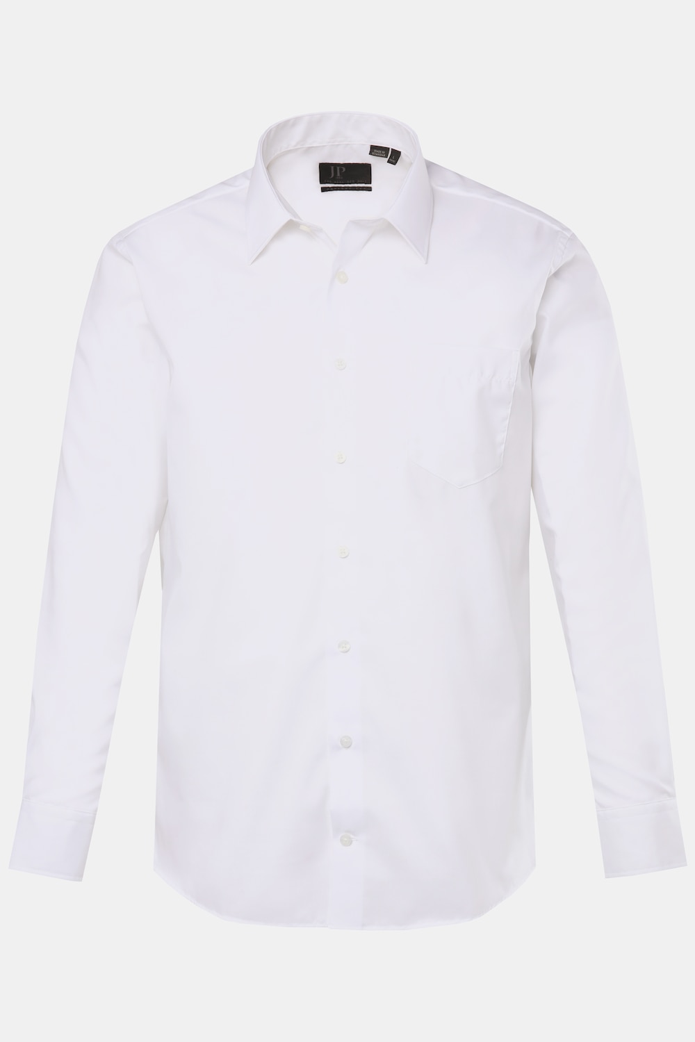 Overhemd, business, strijkvrij, kentkraag, lange mouwen, comfortabele pasvorm, tot 8XL