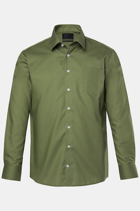 JP1880 overhemd, business, strijkvrij, kentkraag, lange mouwen, Comfort-Fit, tot 8XL