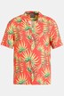 Hemd, Halbarm, florales Muster, Modern Fit, Kubakragen, bis 8 XL