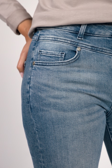 Bauchweg-Jeans mit schlank machender Optik