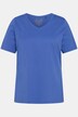 T-shirt, V-hals, korte mouwen