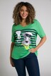T-shirt a righe con 
