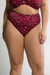 Majteczki bikini w czerwone c�tki, wysoki stan